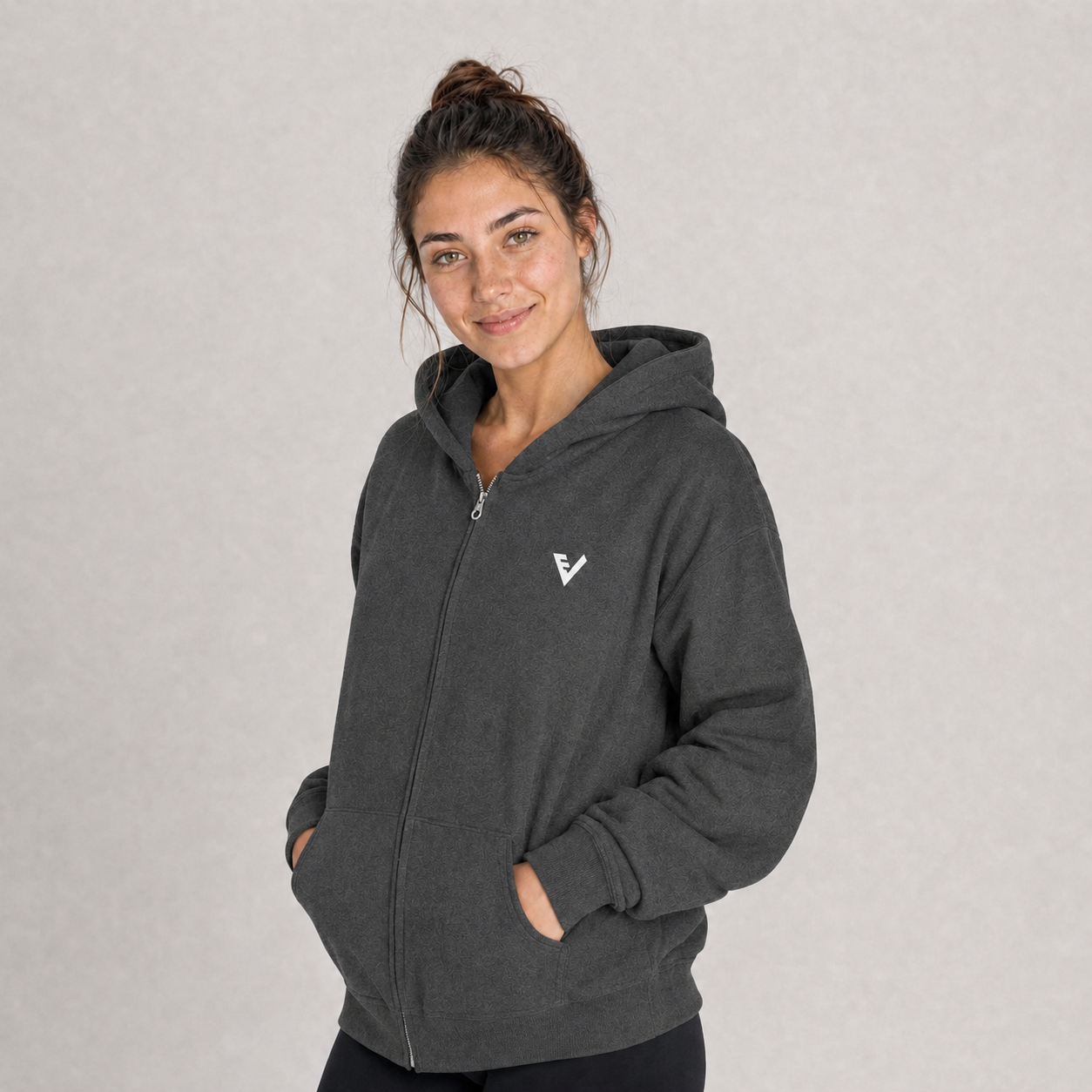 Unisex Full Zip Hoodie