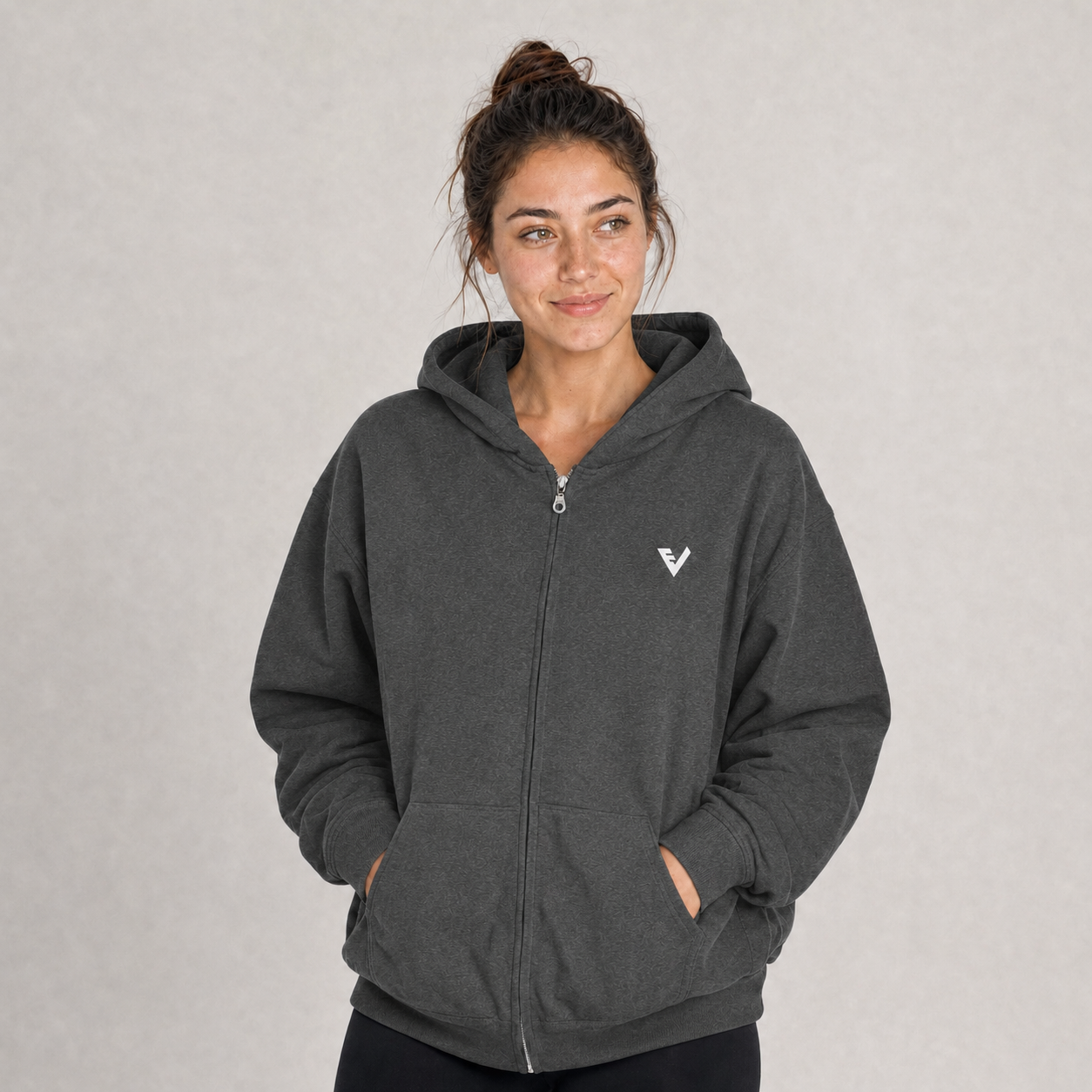 Unisex Full Zip Hoodie