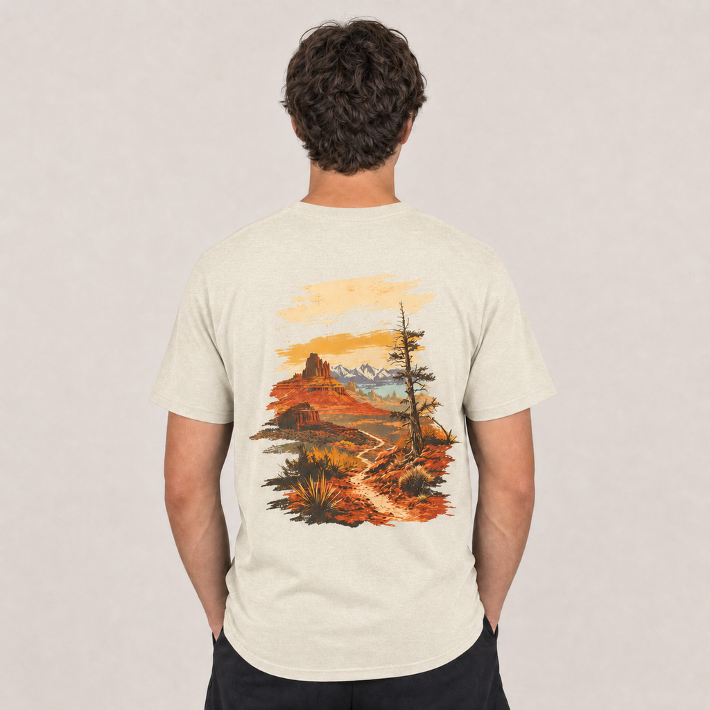Vintage Sunset Canyon Graphic Tee