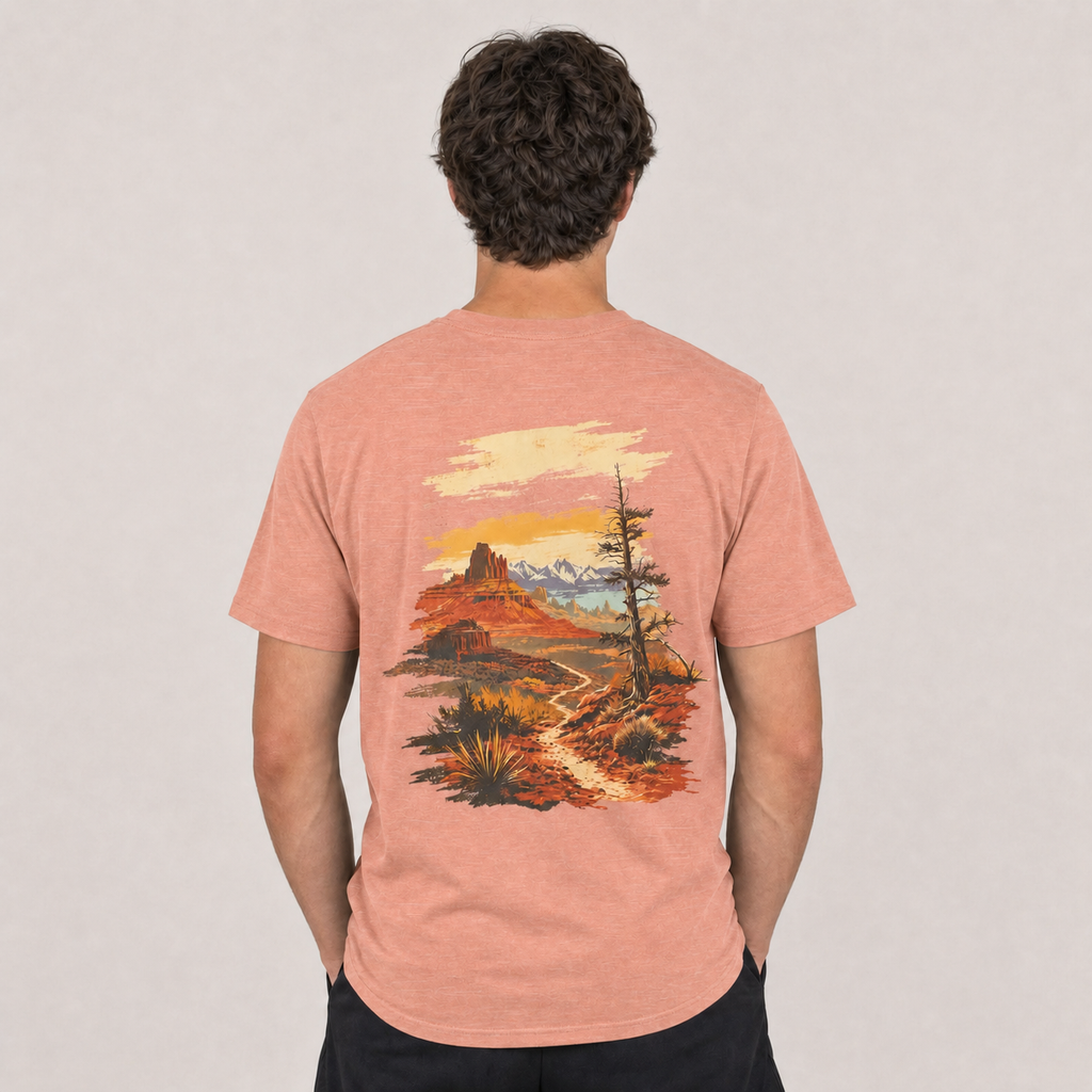 Vintage Sunset Canyon Graphic Tee
