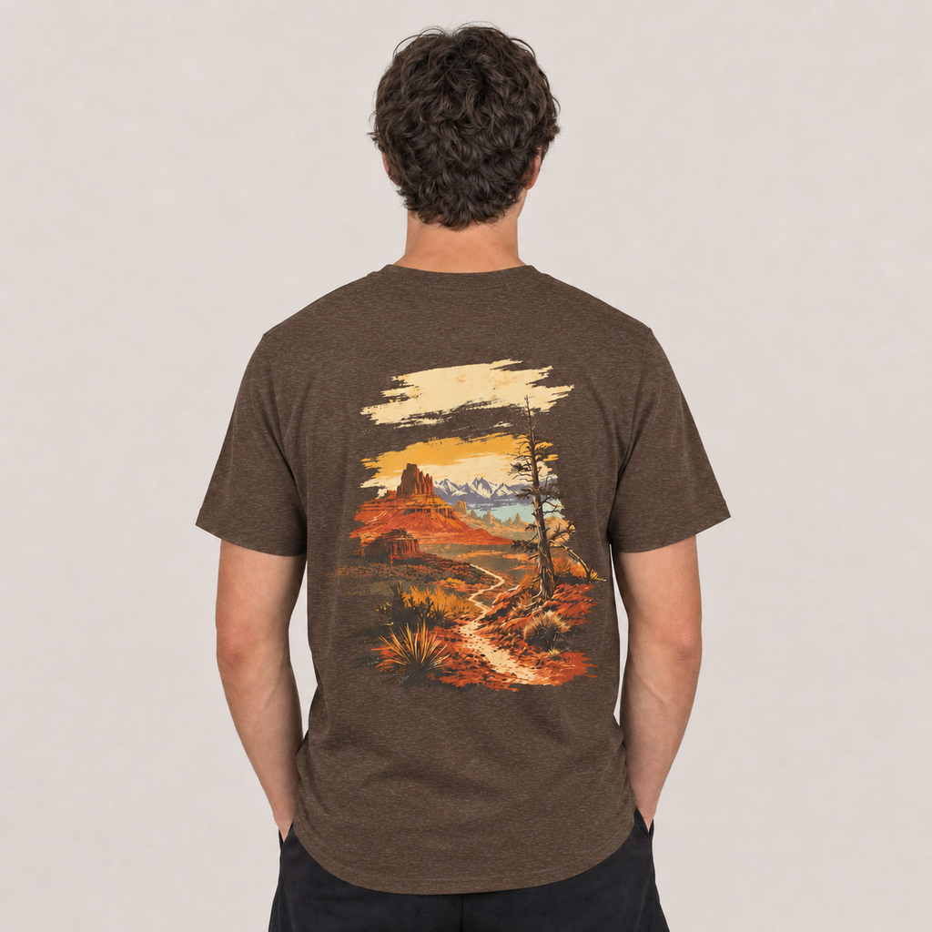 Vintage Sunset Canyon Graphic Tee
