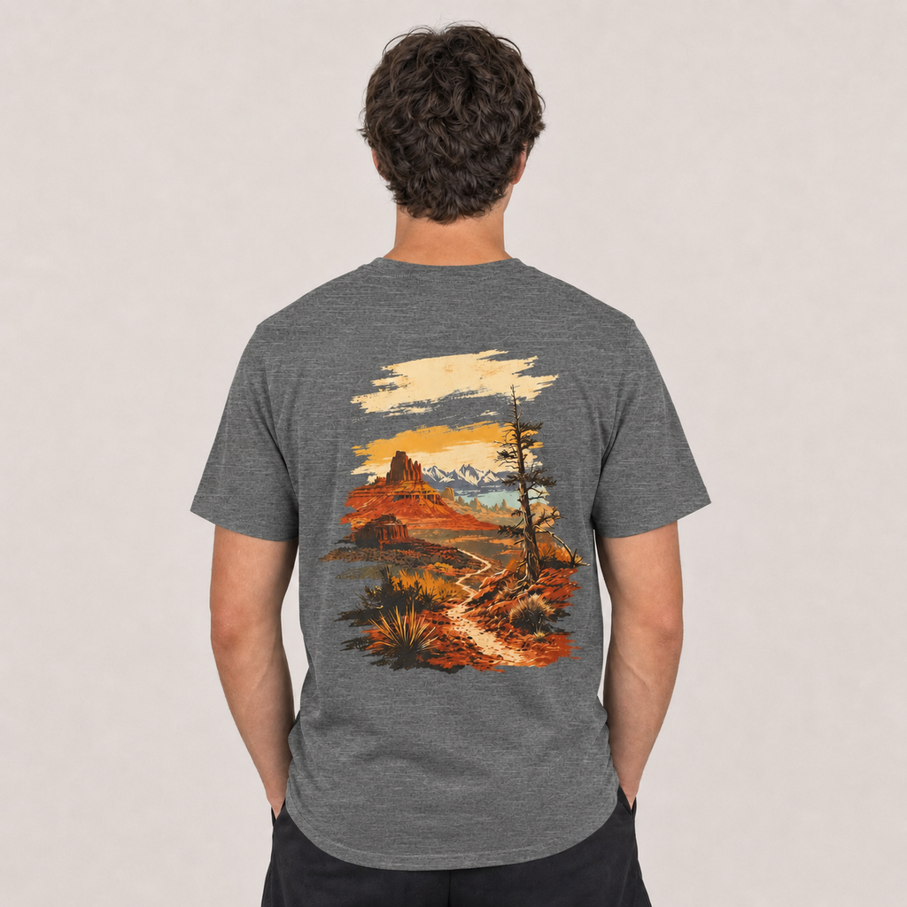 Vintage Sunset Canyon Graphic Tee